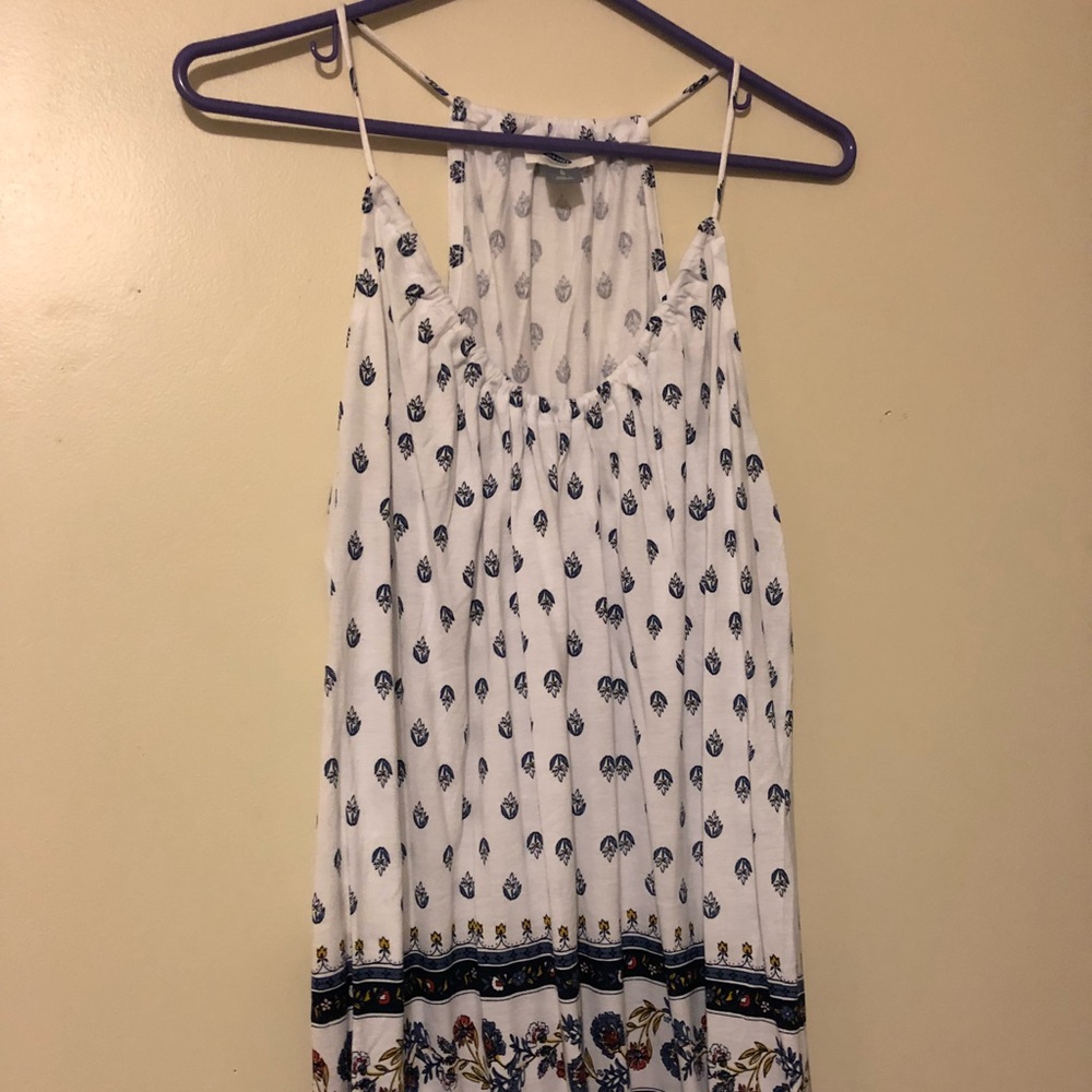 Jersey material paisley print tank